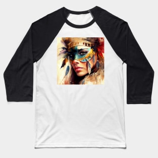 Powerful Carnival Woman #1 Baseball T-Shirt